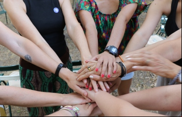 Voluntarios. Foto de Irene Hernández- Sanjuán