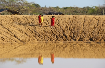 Indígenas wayuú en La Guajira (Colombia). Foto:Manos Unidas ONG / Maria José  Pérez