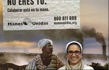 Janeth Rodríguez, misionera franciscana en Mali. Foto: Manos Unidas/IreneSanjuan