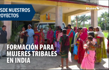 Proyecto de formación para mujeres tribales en India