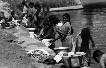 Mujeres en India (foto de Javier Cuadrado)