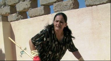 Mujer iraquí en un cursillo de medioambiente.