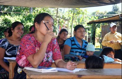 Alfabetización de las mujeres en Guatemala