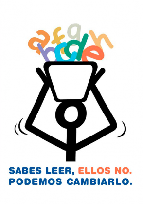 Sabes leer, ellos no. Podemos cambiarlo