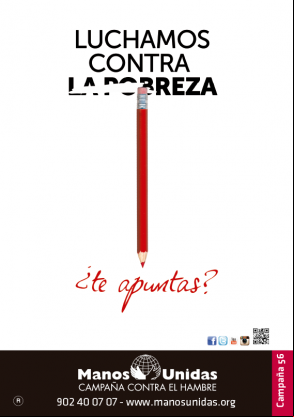 Luchamos contra la pobreza, ¿te apuntas?