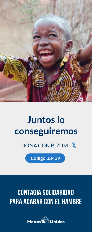 Dona con Bizum usando el código 33439